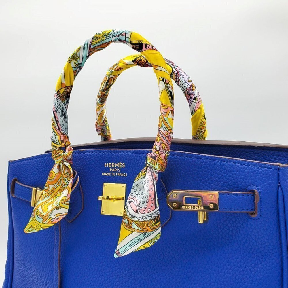 Skinny Scarf | Hand Bag, Neck Scarf (2 pieces) - Color Set #19 / Brand NEW